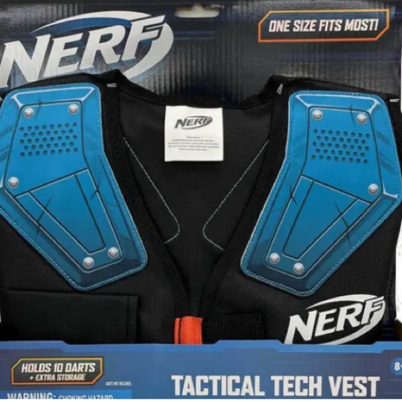 NWT NERF Elite Tactical Vest GENUINE NERF / OS - Picture 5 of 7